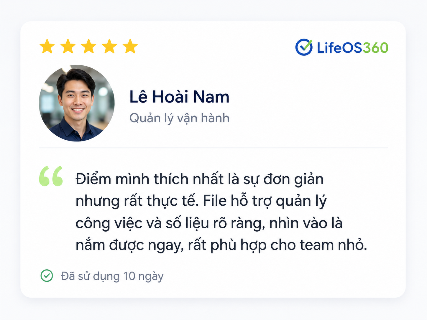 Phản hồi từ Anh Quân