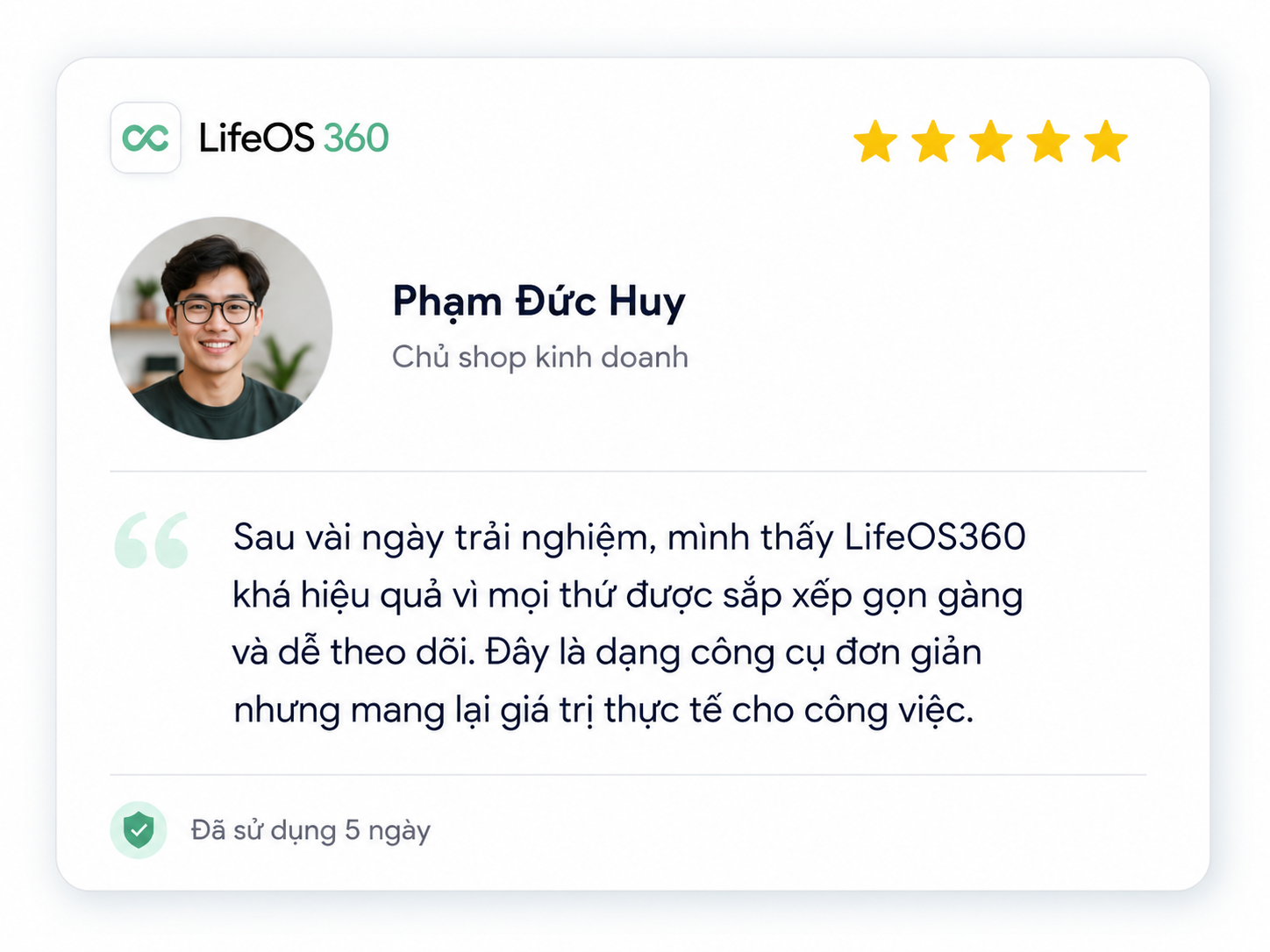Phản hồi từ Chị Lan